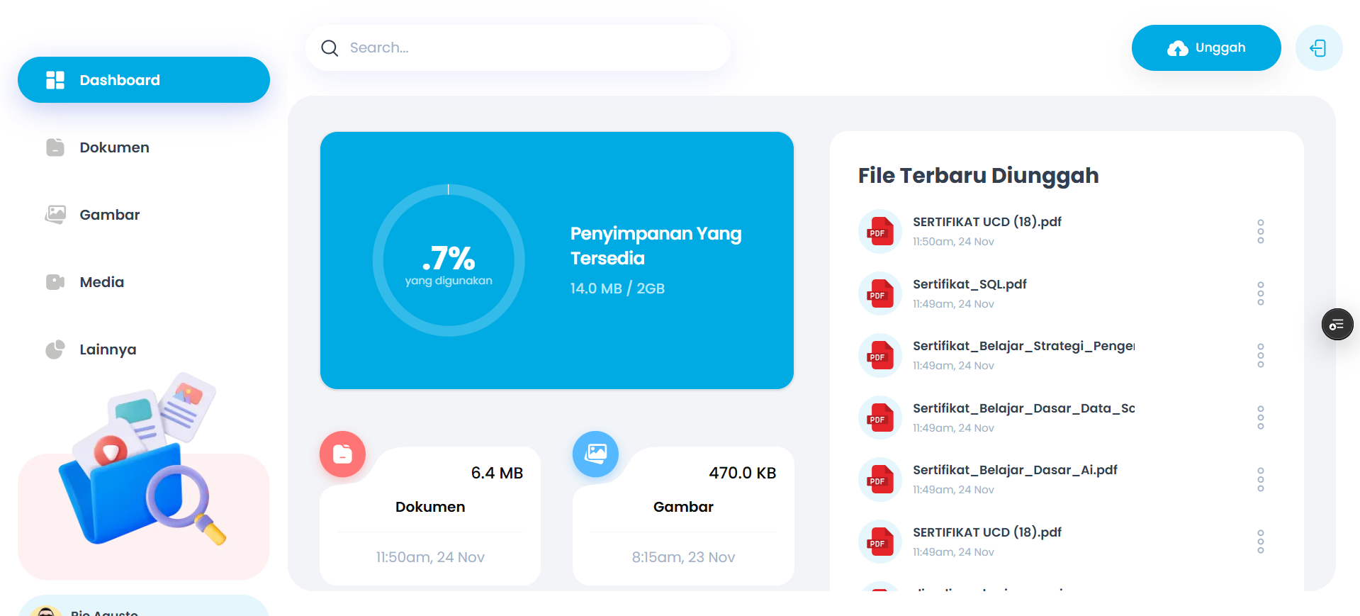 Cloud File Manager - Ryorage